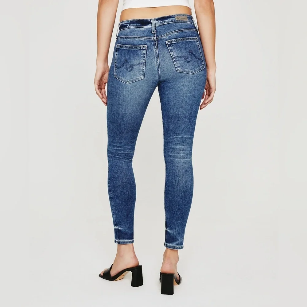 AG Farrah Ankle High Rise Skinny Jeans 16 Years Lithium Denim Casual Women’s 23 - Picture 2 of 12